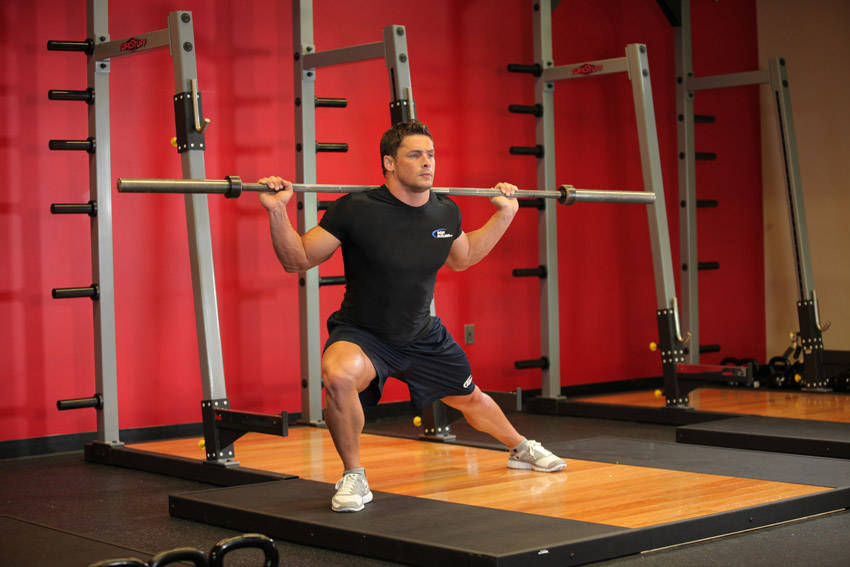 Barbell Side Split Squat