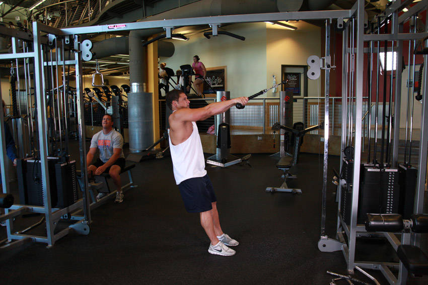 Cable Rope Rear-Delt Rows