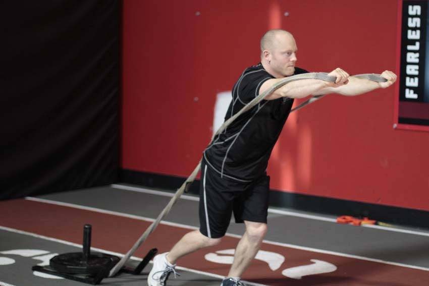 Forward Drag with Press