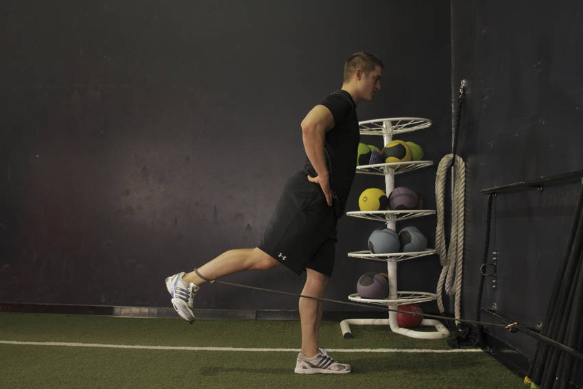 Hip Extension with Bands