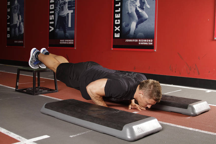 Incline Push Up Depth Jump