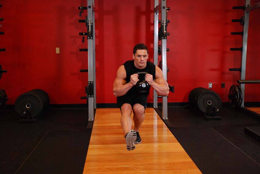 Kettlebell Pistol Squat