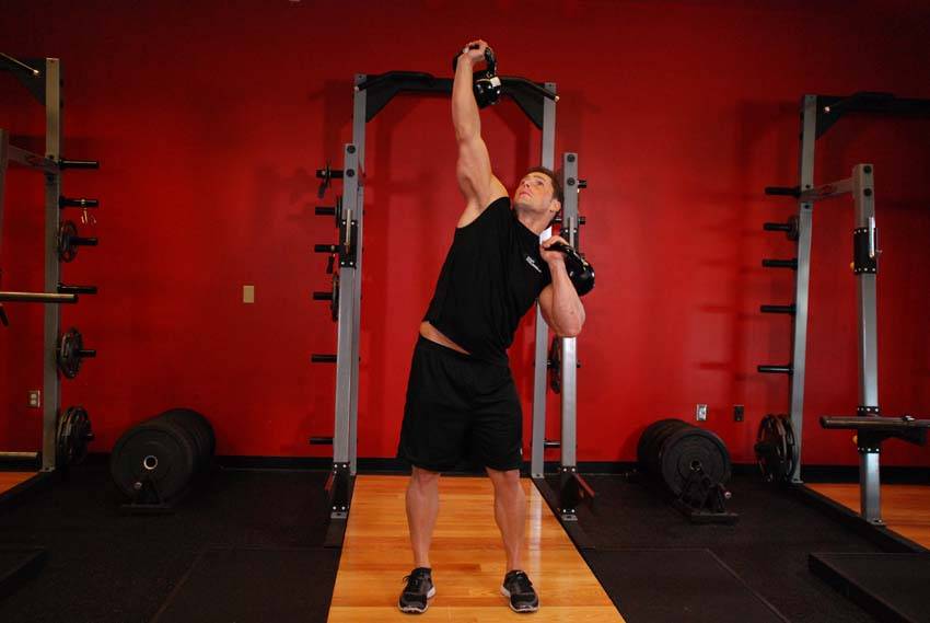 Kettlebell Seesaw Press