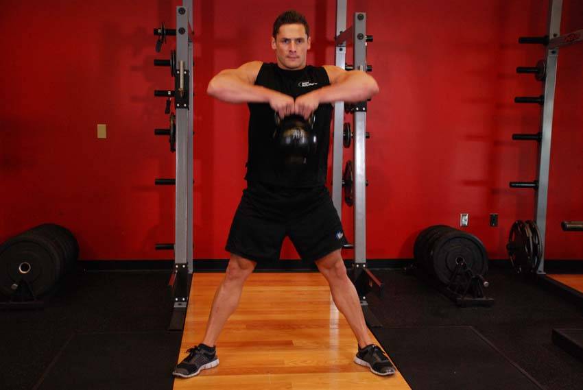Kettlebell Sumo High Pull