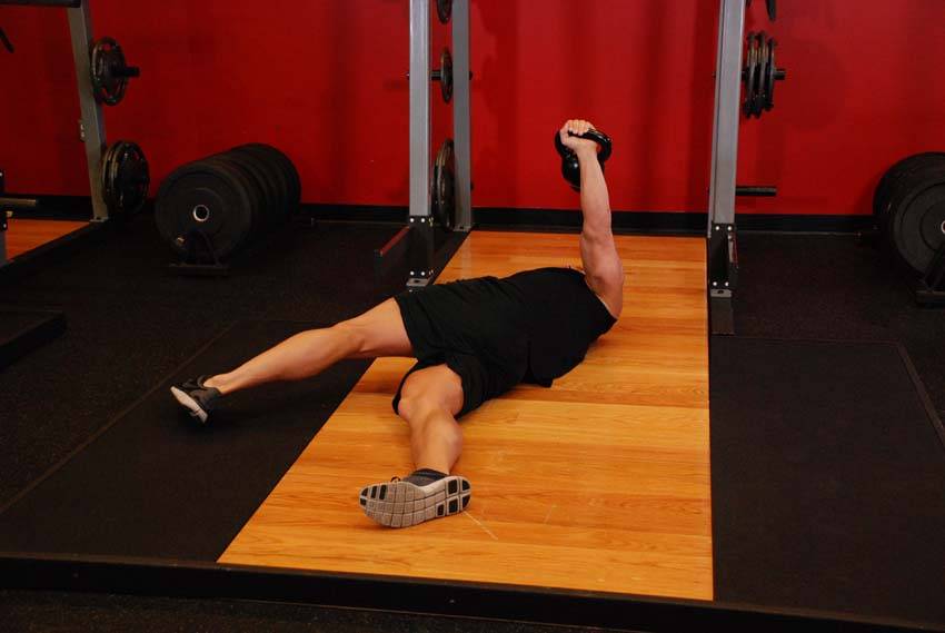 Leg-Over Floor Press