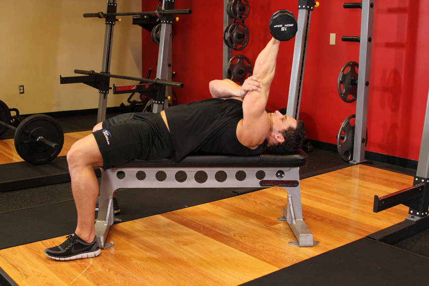 One Arm Pronated Dumbbell Triceps Extension