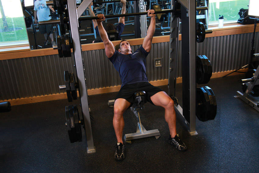 Smith Incline Shoulder Raise