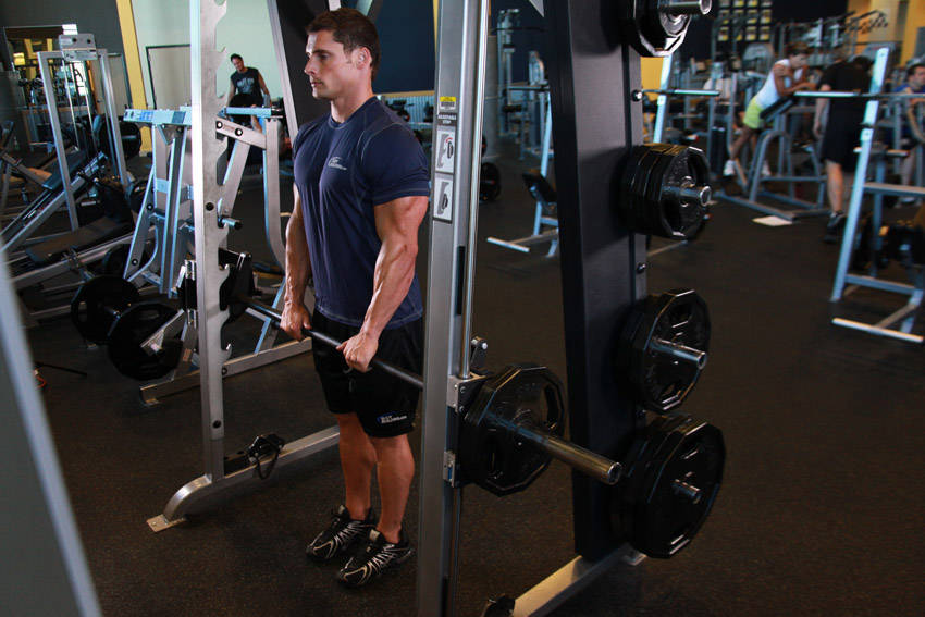 Smith Machine Upright Row