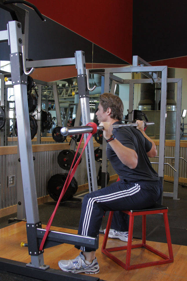 Speed Box Squat