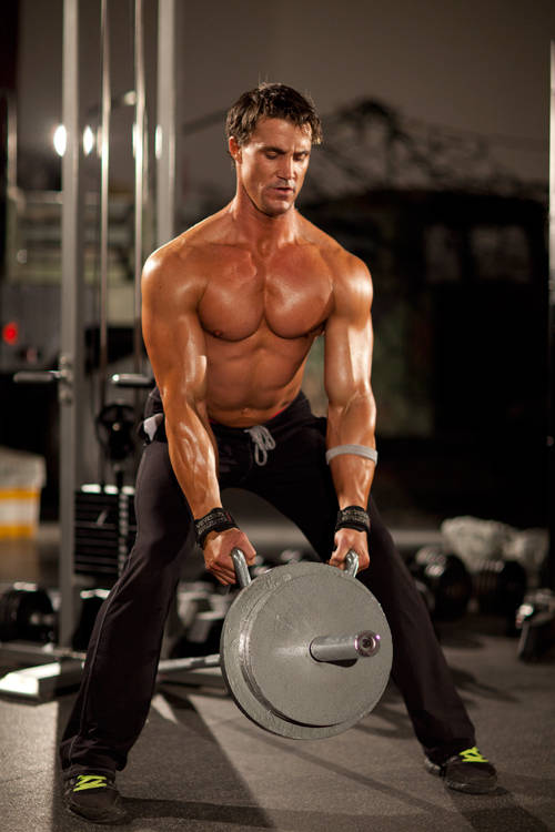 T-Bar Row with Handle