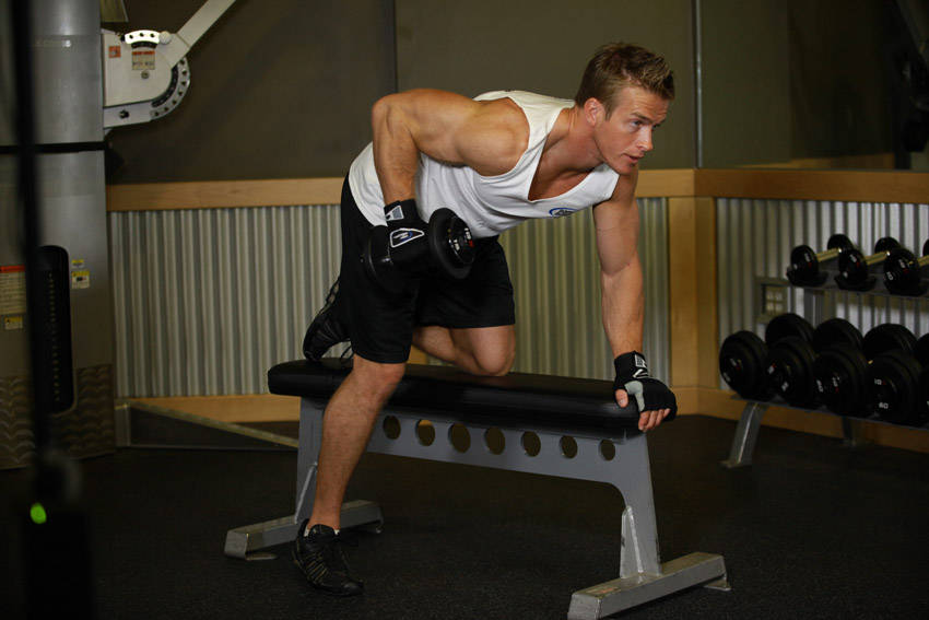 Tricep Dumbbell Kickback