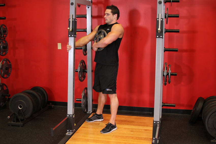 Weighted Sissy Squat